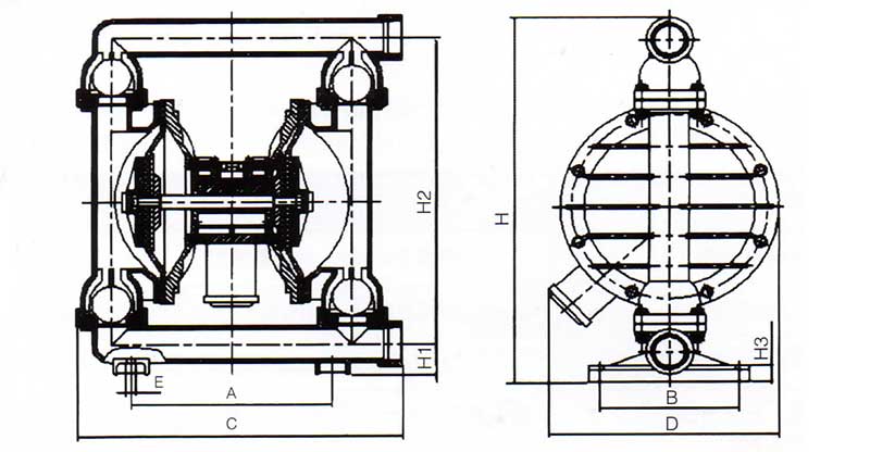 diaphragm pump diagram diaphragm pump diagram